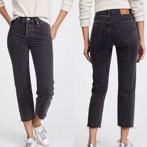 Levi's Women's Charcoal Ankle Jeans